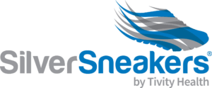 silver sneakers logo