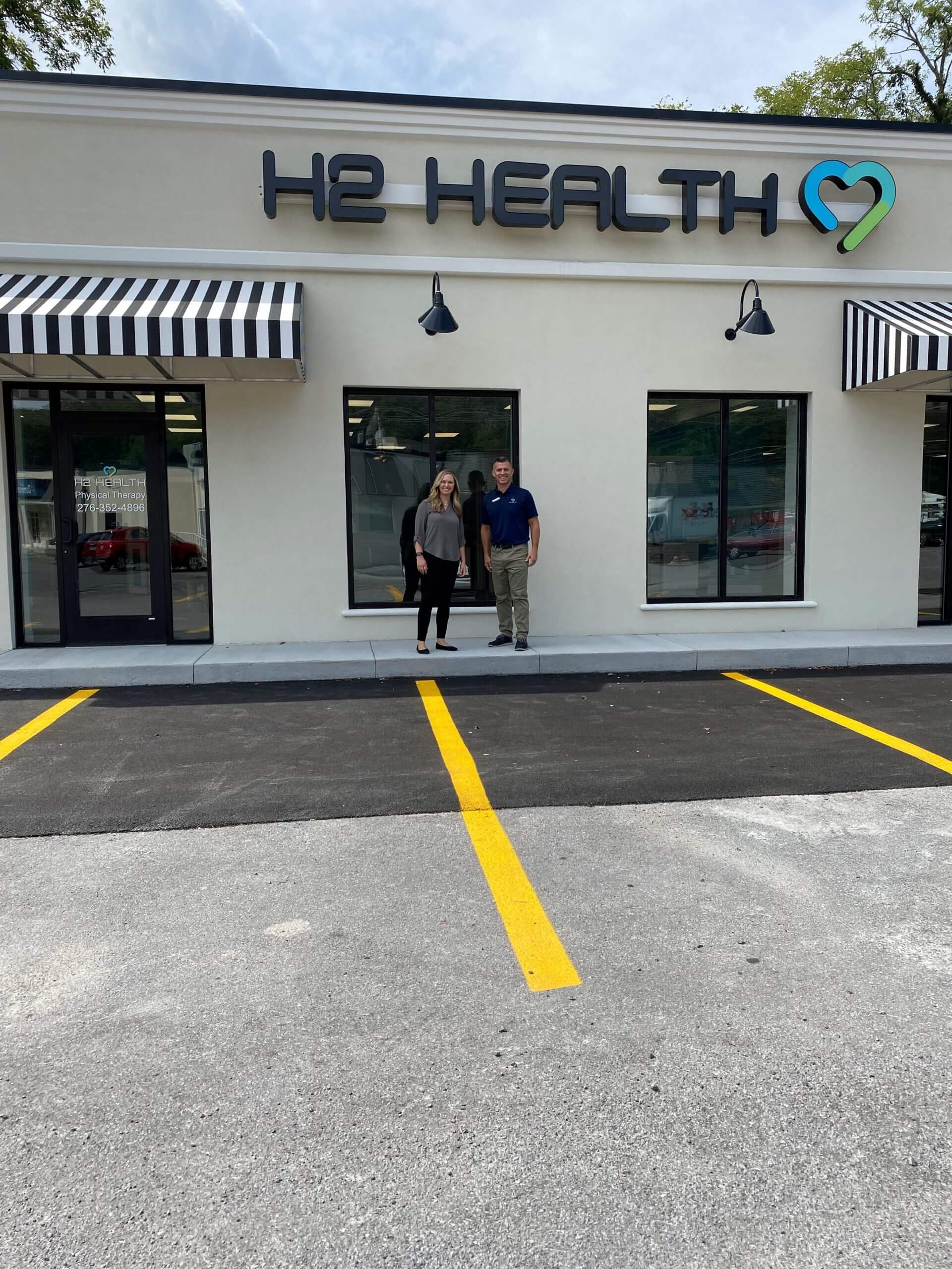 physical therapists at h2 health in bluefield va