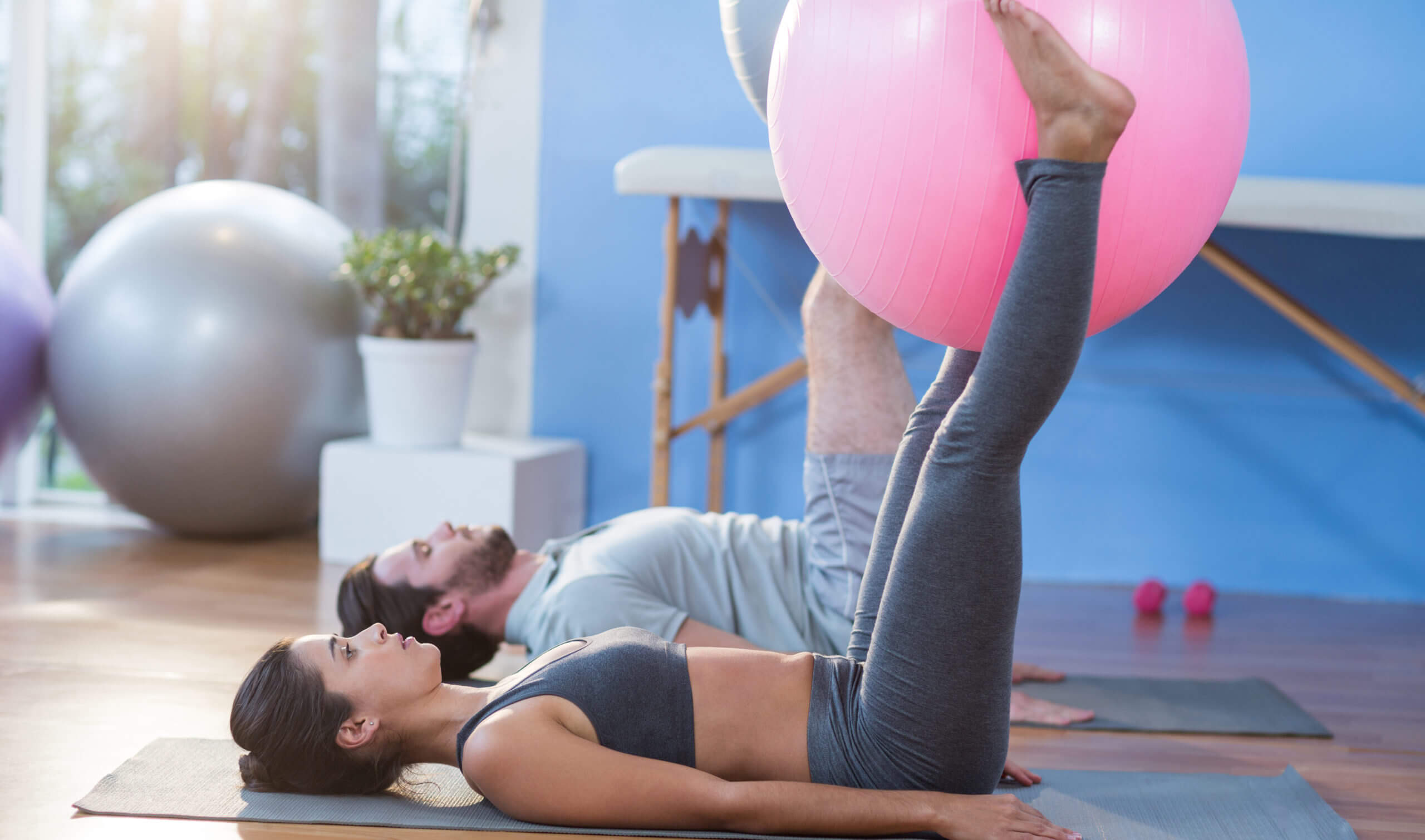 Woman Doing Yoga