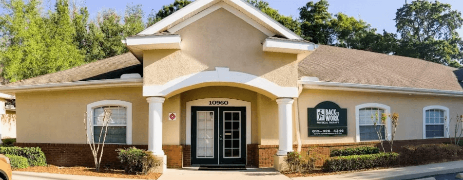 outside view of back to work physical therapy westchase tampa fl