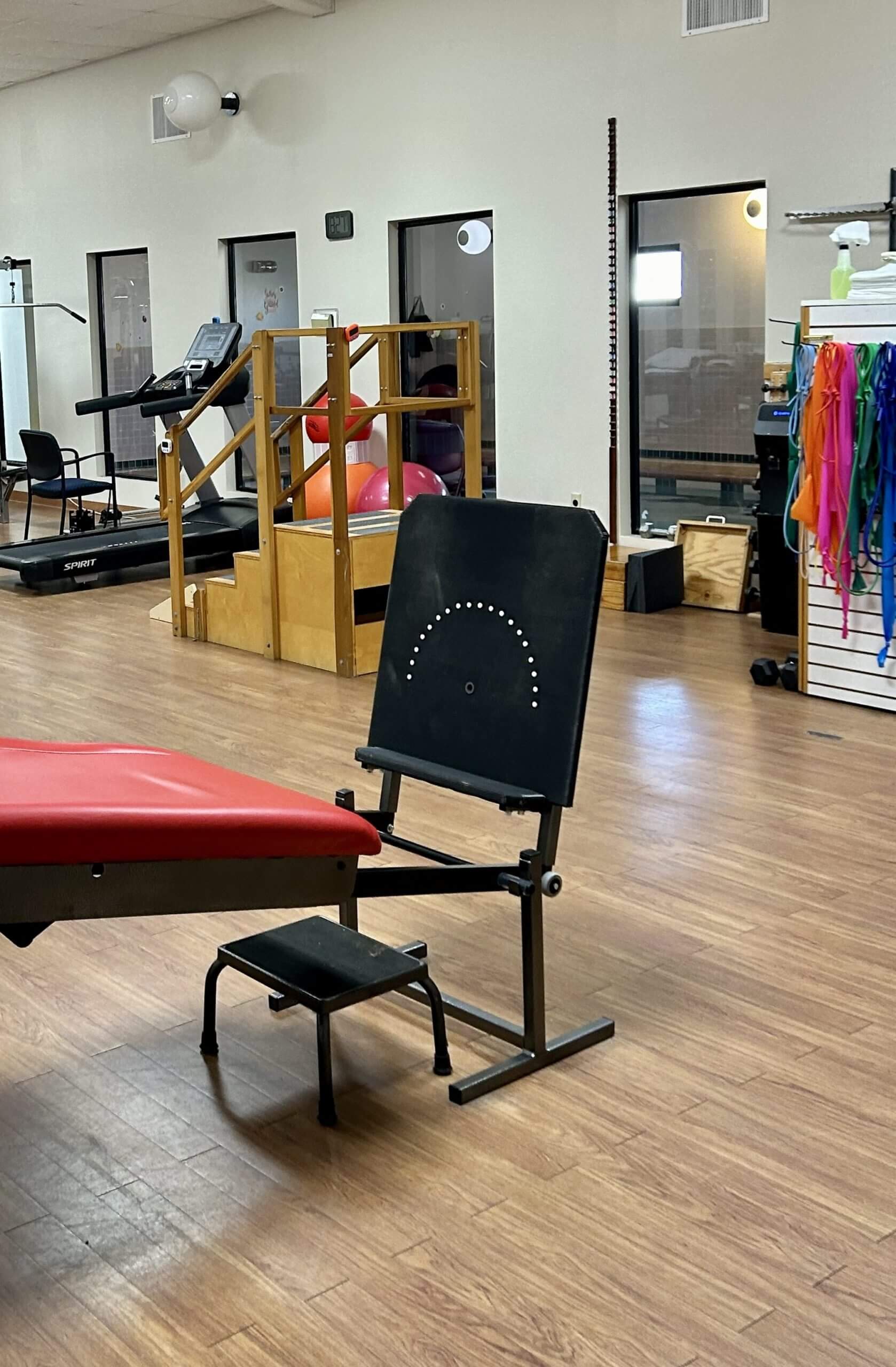 physical therapy treatment area