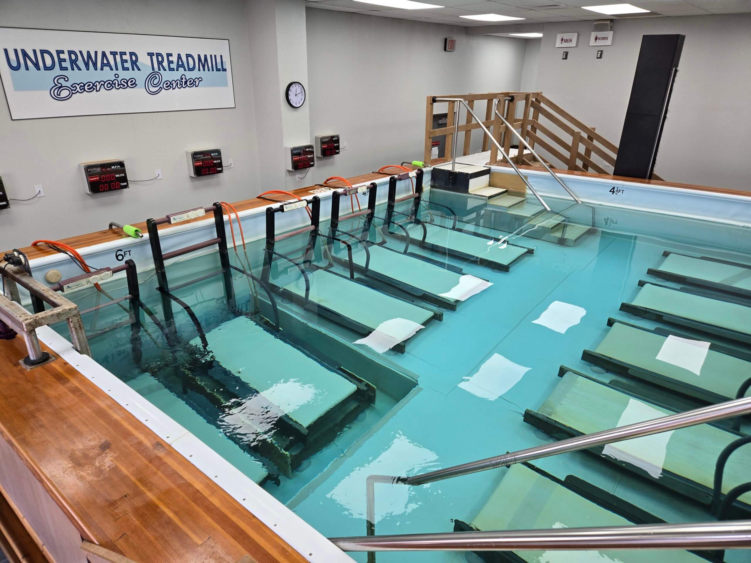 underwater treadmills at physical therapy today on 82nd street in lubbock tx
