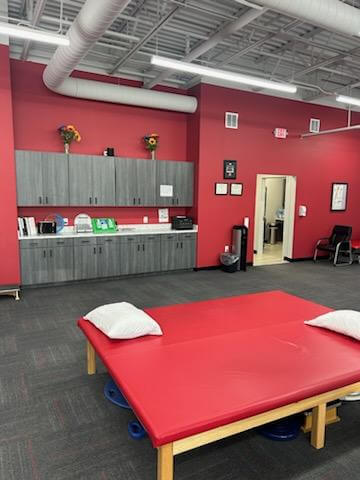 physical therapy today open treatment area