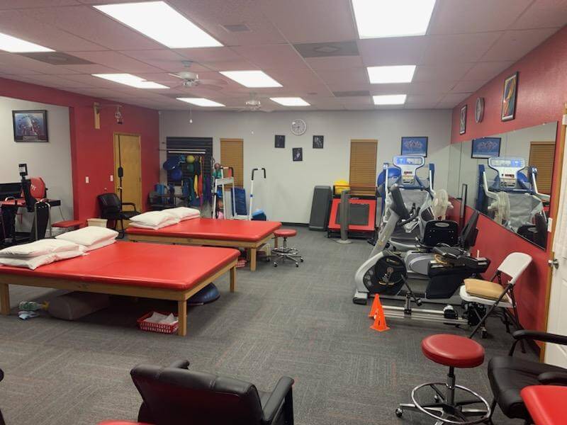 open treatment area at physical therapy today littlefield tx