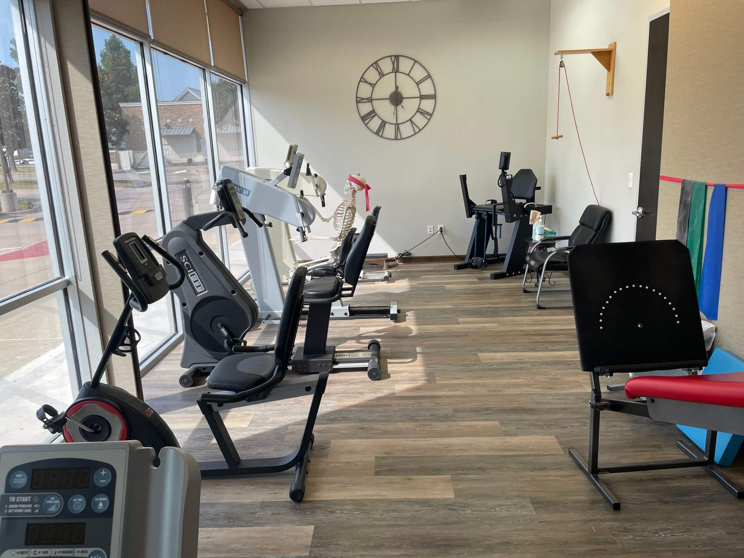 exercise equipment used in physical therapy