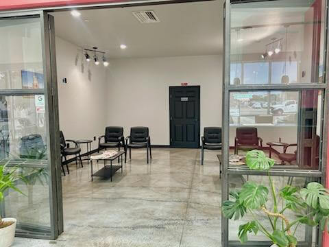 front entrance and waiting room at physical therapy today in amarillo tx