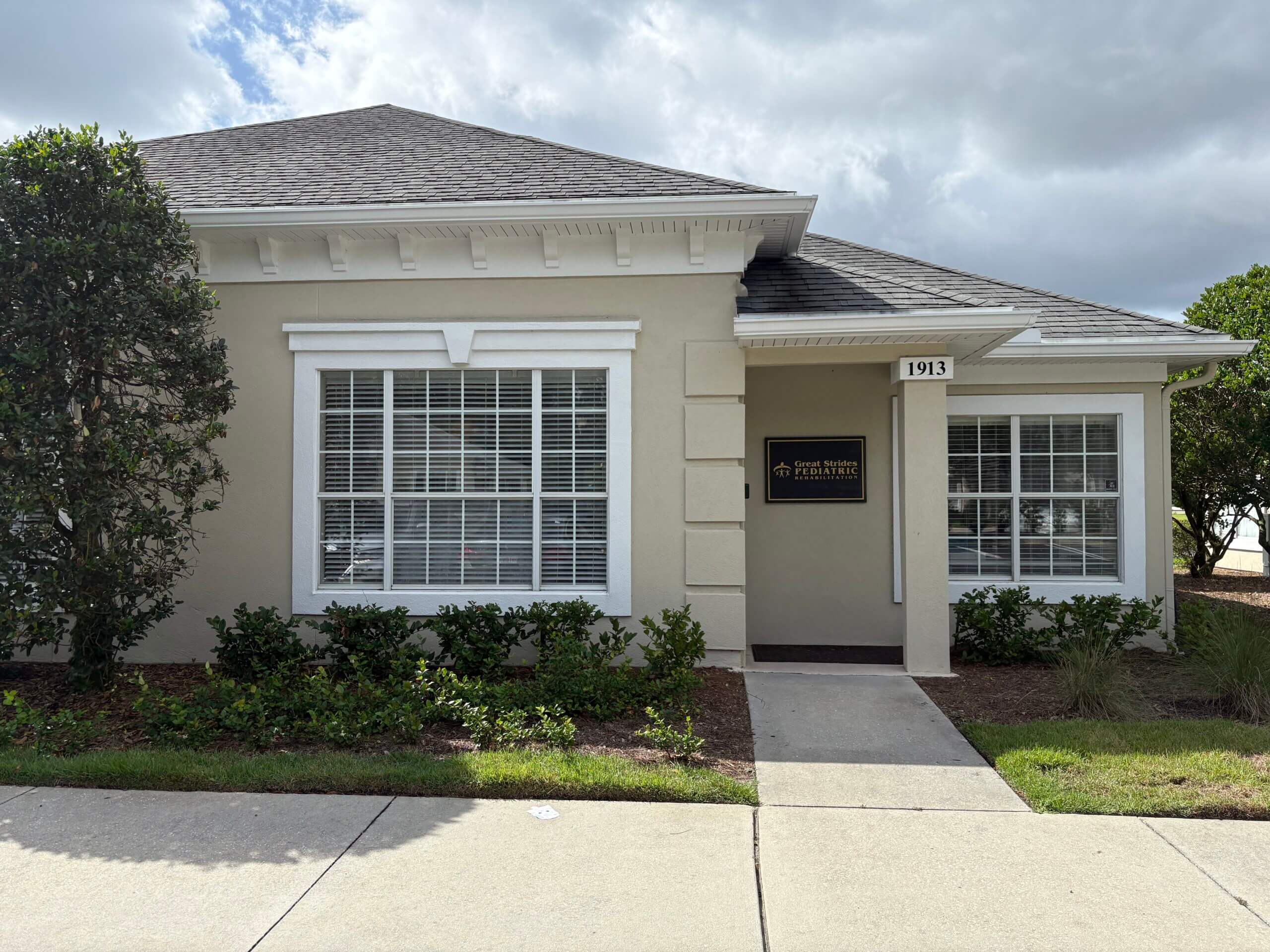 great strides pediatric rehab entrance in bartram park, jacksonville, fl