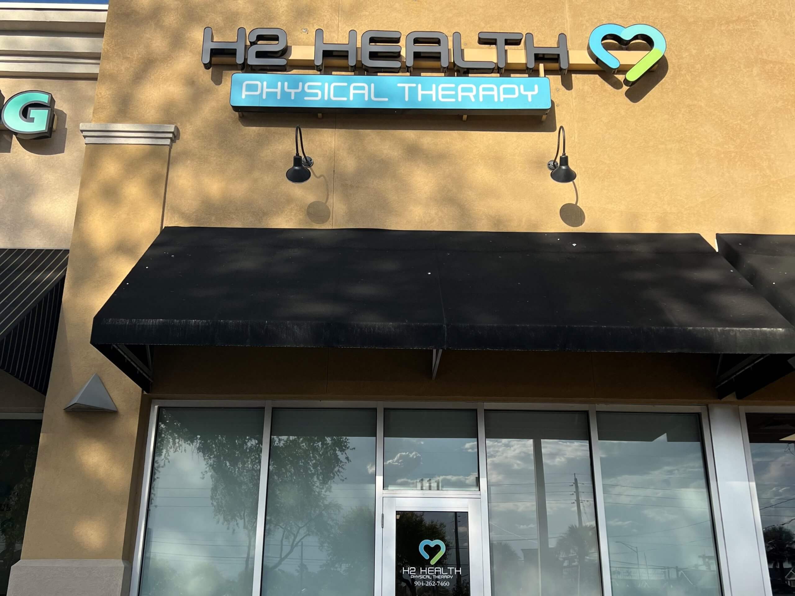 H2 Health physical therapy clinic at Jacksonville Avenues