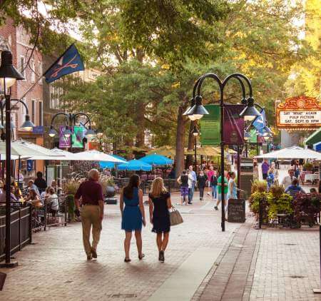 charlottesville va downtown mall