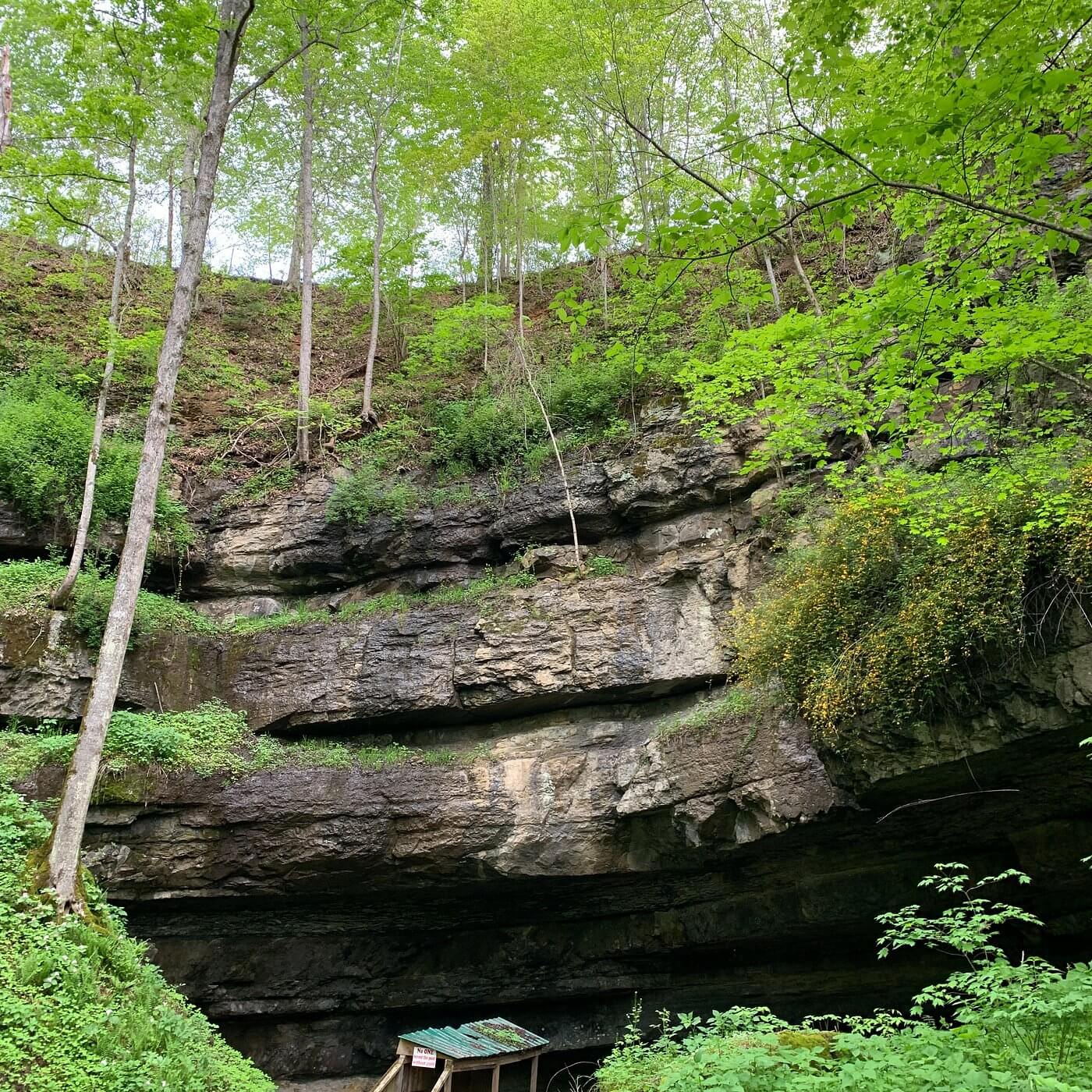 Ronceverte WV natural rock formations