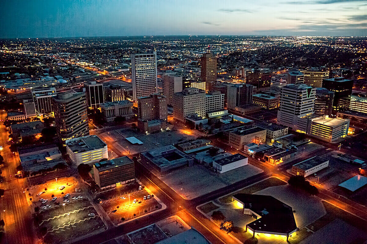 midland tx aerial view