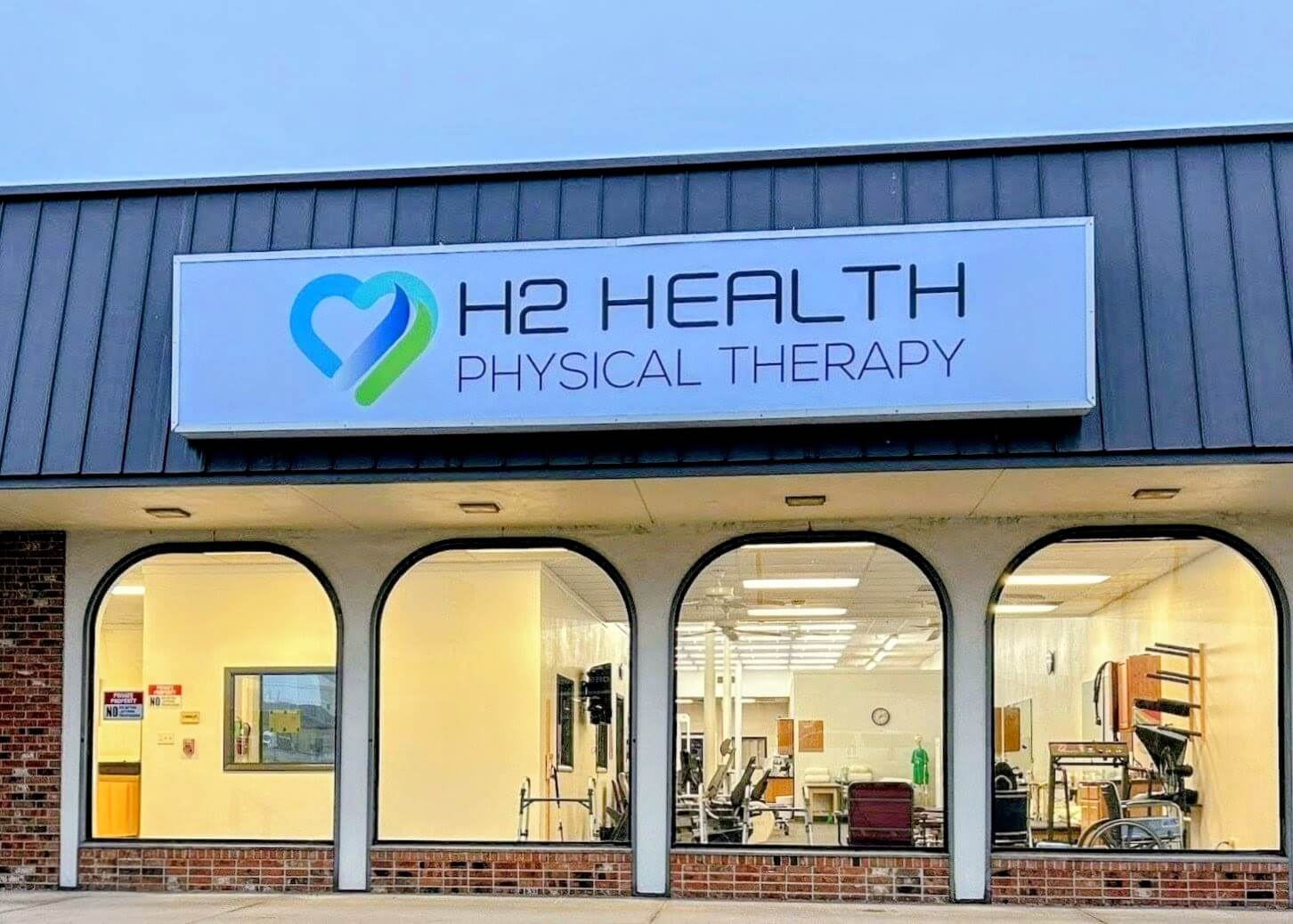 h2 health ponca city ok outside entrance
