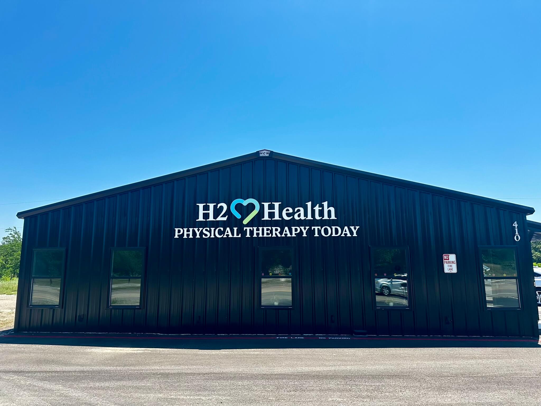 physical therapy today gun barrel tx outside entrance