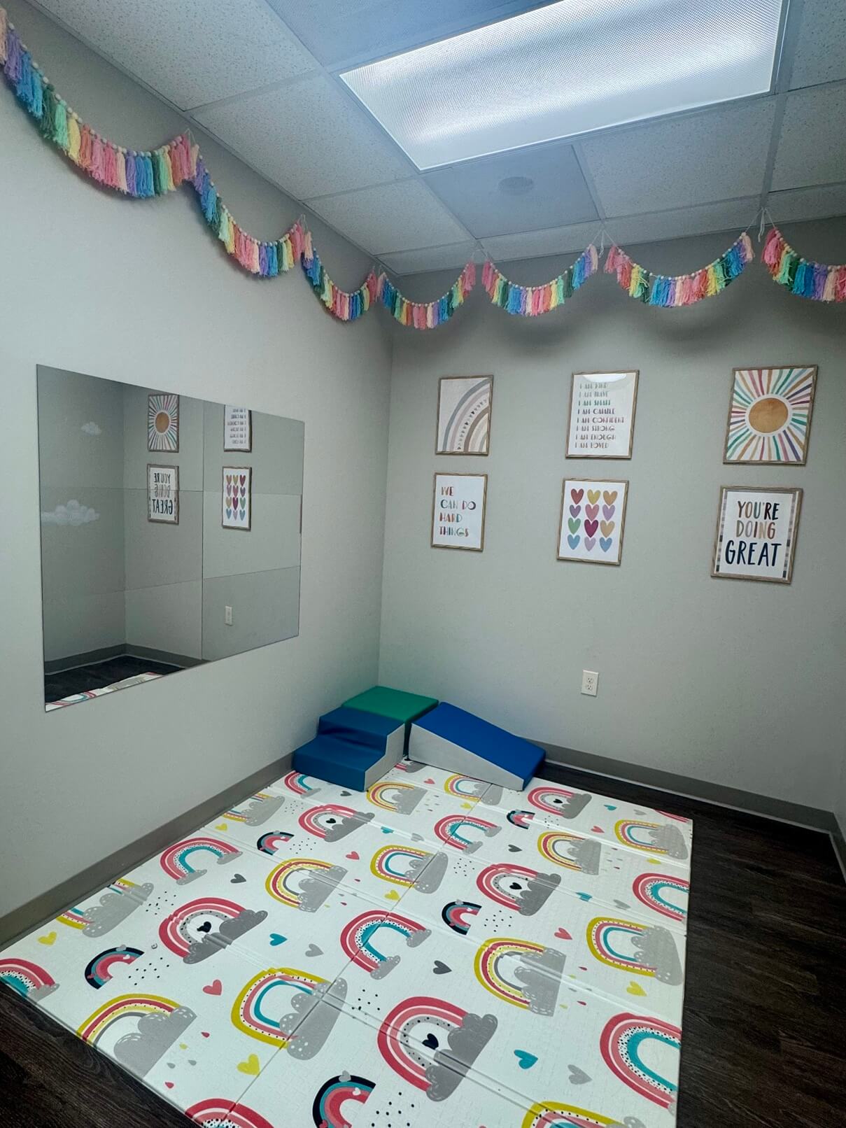 pediatric therapy treatment area