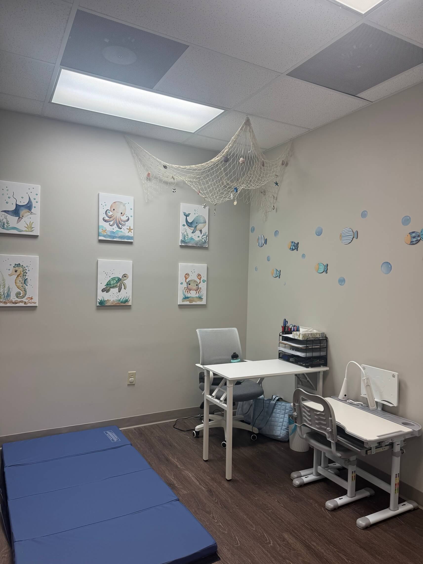 pediatric therapy treatment area