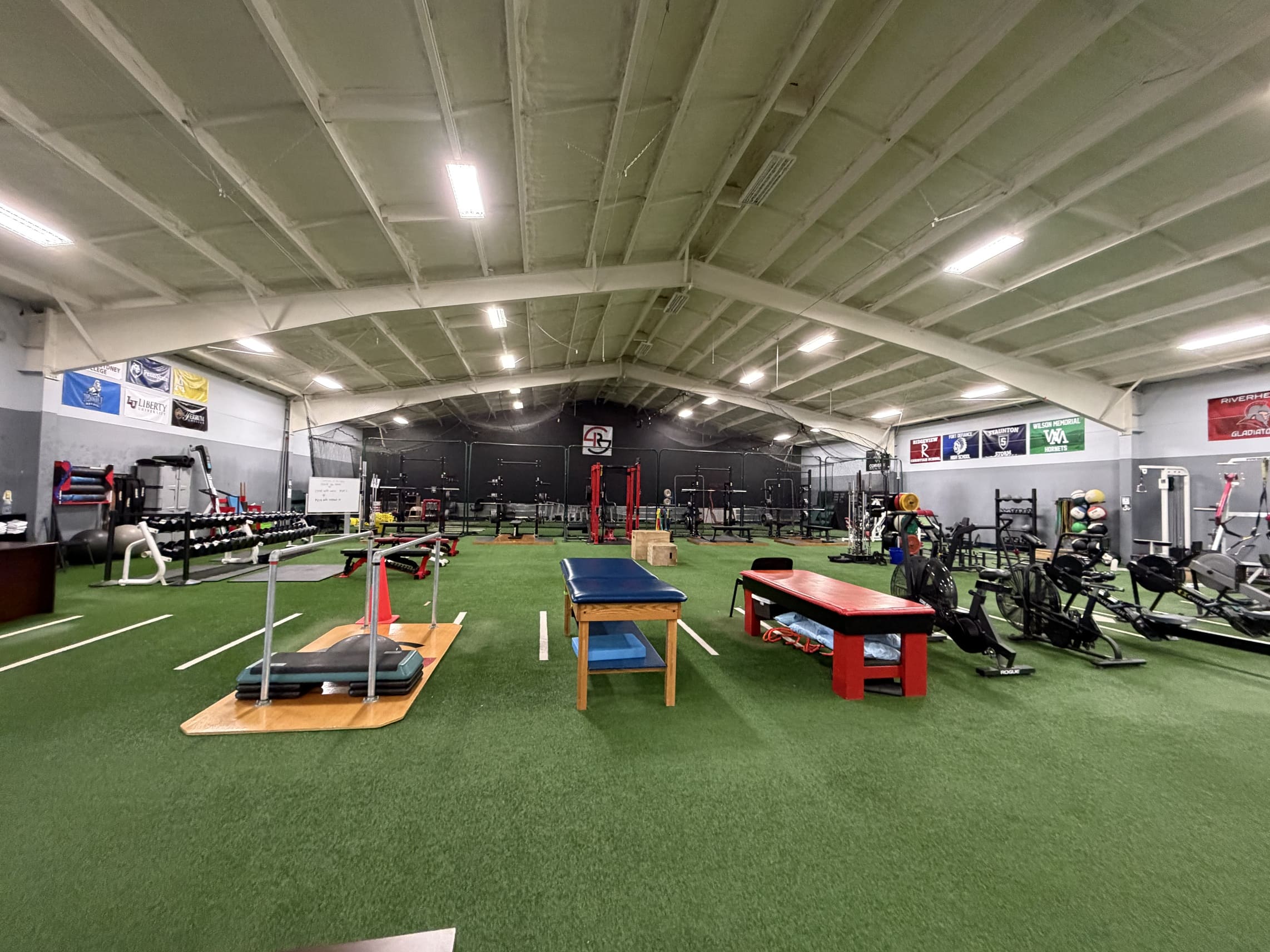 south river rehabilitation in gym area